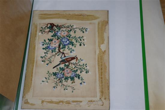 A group of assorted unframed Chinese drawings and prints